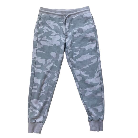 90 Degrees Women’s Camo Jogger Sweatpants Stone Women’s Size Medium - Picture 2 of 5